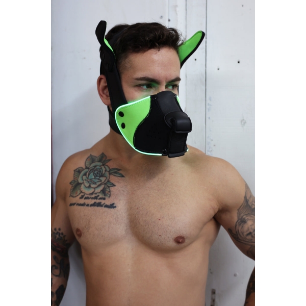 POUNDTOWN PUP MASK 2.0 Neon Green