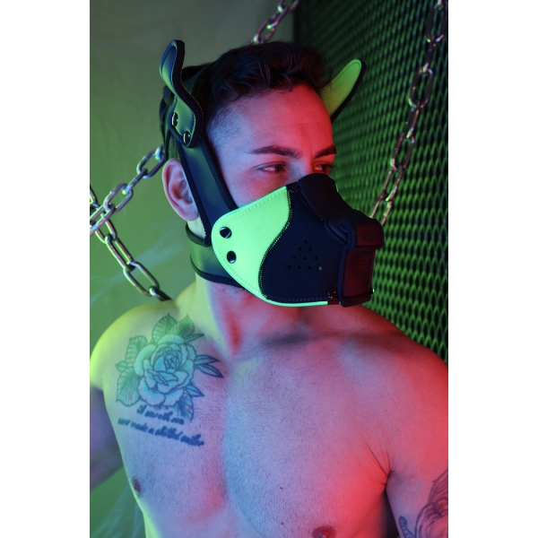 POUNDTOWN PUP MASK 2.0 Neon Green