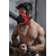 Poundtown Pup Breedwell Mask Black-Red