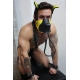 Poundtown Pup Breedwell Mask Black-Yellow