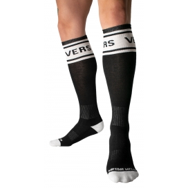 Barcode Berlin Identity Vers High Socks Black