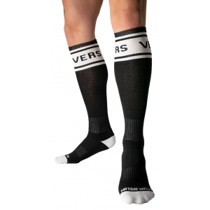 Barcode Berlin Identity Vers High Socks Black