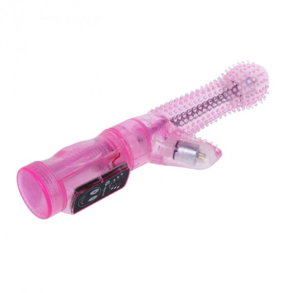 Rabbit Thorny 6-Gang Vibro Pink