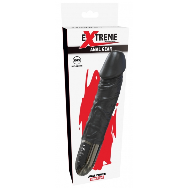 Dildo vibrante Anal Power 14 x 3,9 cm