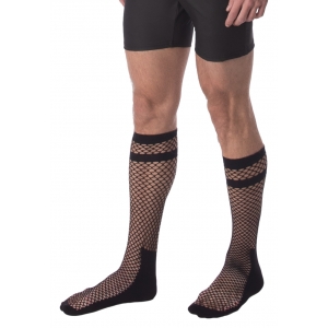 Barcode Berlin Cala Netting Socks Black