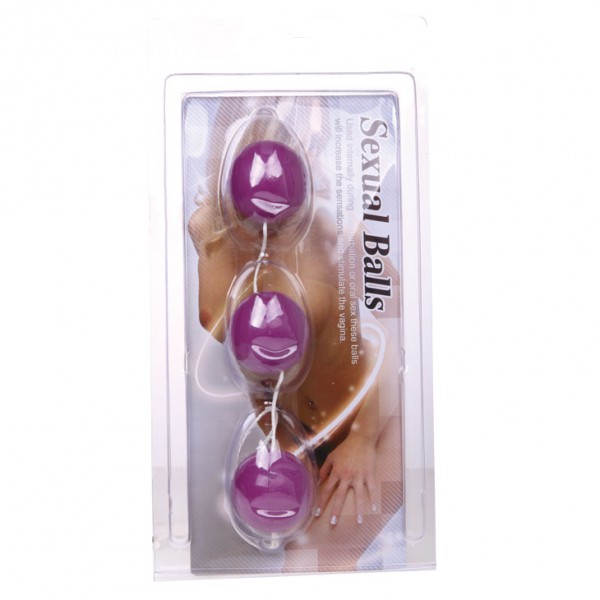 Geisha balls 3.5 cm Purple