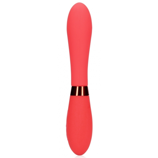 Smooth Line Vibrator 11 x 3,4 cm Rood