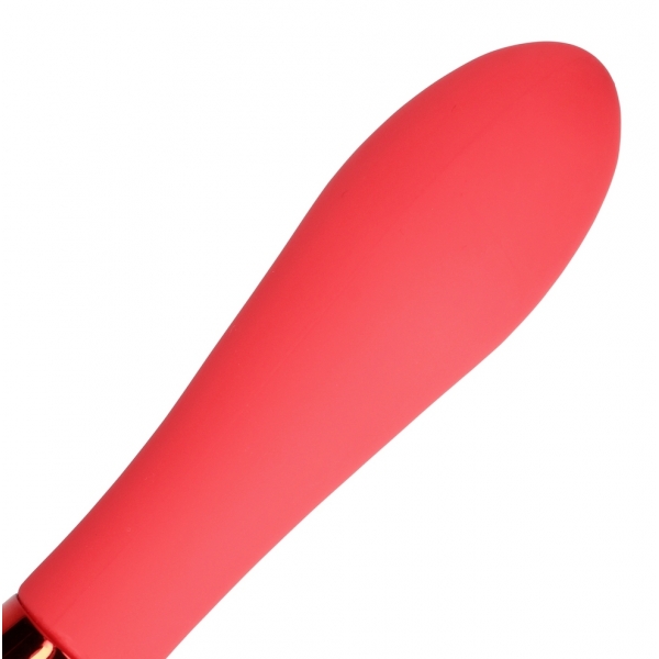 Smooth Line Vibrator 11 x 3,4 cm Rood