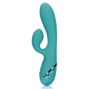  Loveline Vibro Rabbit Gonflable Flatblue 11 x 3.5cm