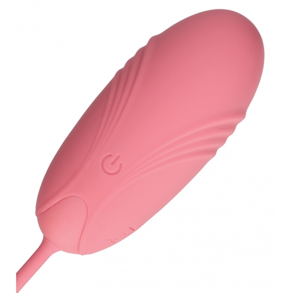 Drahtloses Vibro-Ei Egg Soft Vibrator 8 x 3.3 cm Pink