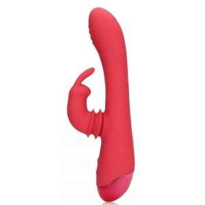  Loveline Coelho oscilante Vibro 22 cm cor-de-rosa