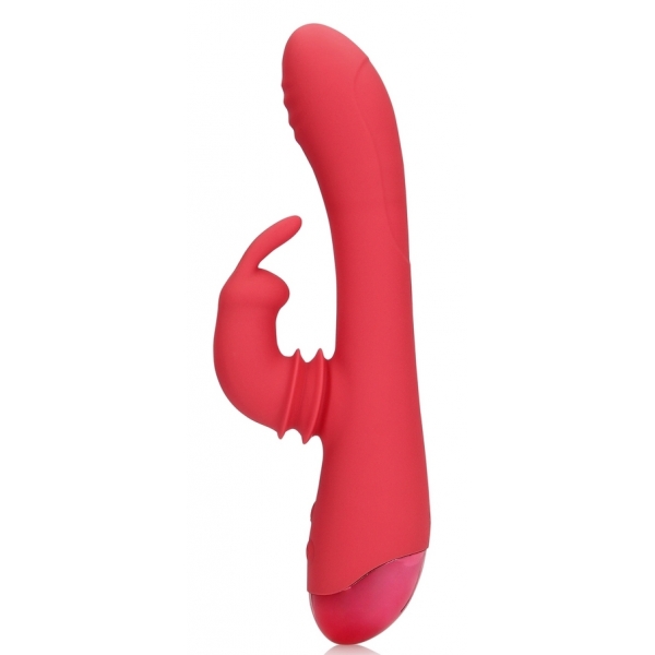 Coelho oscilante Vibro 22 cm cor-de-rosa