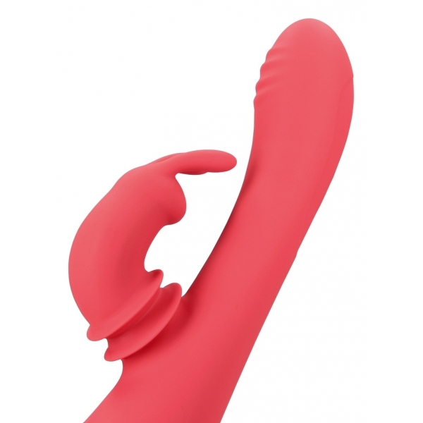 Coelho oscilante Vibro 22 cm cor-de-rosa