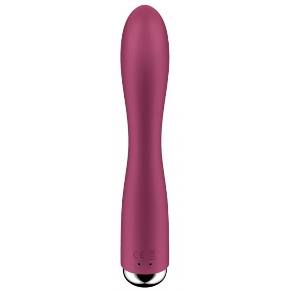 Vibro Rabbit Spinning Rabbit 1 11 x 3.5cm Raspberry