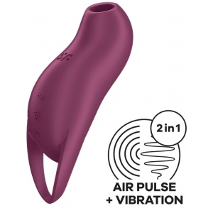 Satisfyer Pocket Pro 1 Estimulador de clítoris con frambuesa