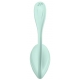 Vibrador Point G Smooth Petal Connected 8,5 x 3,8 cm Verde menta