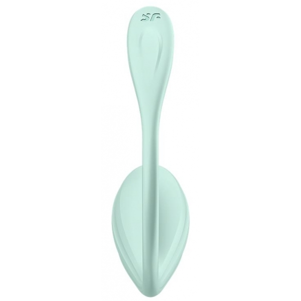 Point G Smooth Petal Aangesloten Vibrator 8,5 x 3,8cm Mintgroen