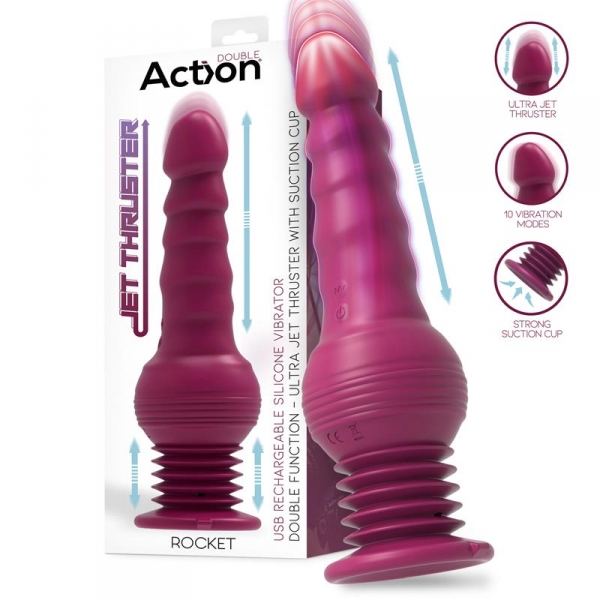 Vibrating Dildo Rocket 13 x 4.2cm