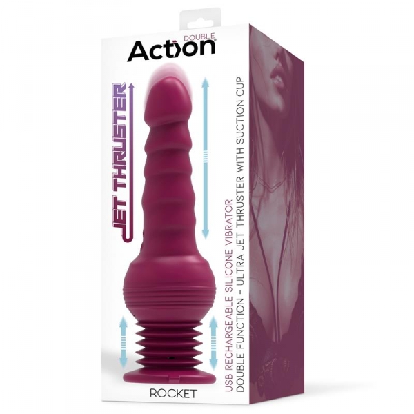 Vibrating Dildo Rocket 13 x 4.2cm