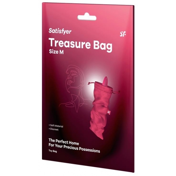 Treasure Bag M Bolsa de almacenaje rosa