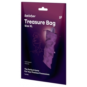 Satisfyer Treasure Bag XL Aufbewahrungstasche Violett