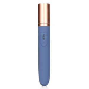  Loveline Minivibrador con compartimento para lubricante de viaje 9 x 2,5 cm