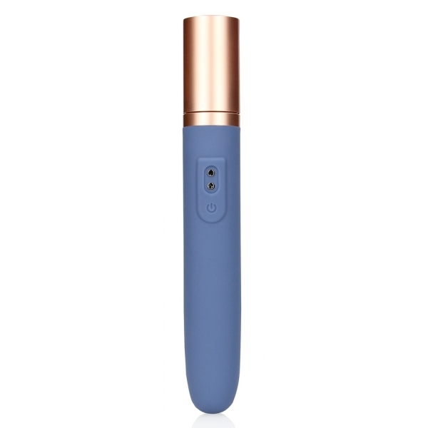 Minivibrador con compartimento para lubricante de viaje 9 x 2,5 cm