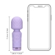 Loveline Mini Vibrador Varita 12 cm Morado