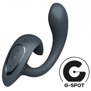 Satisfyer Vibro Konijn G Voor Godin 1 16 x 3,8cm Grijs