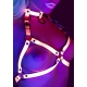 Glow In The Dark Harness L/XL Pink