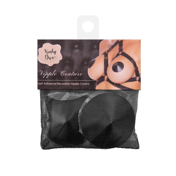 Copricapezzoli Satin Nipple Couture Nero