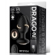 Drago vibrating and rotating plug 8 x 3.4cm