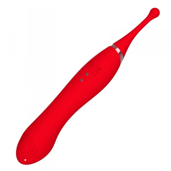 Onax Estimulador Clitorial Doble Pulso Rojo