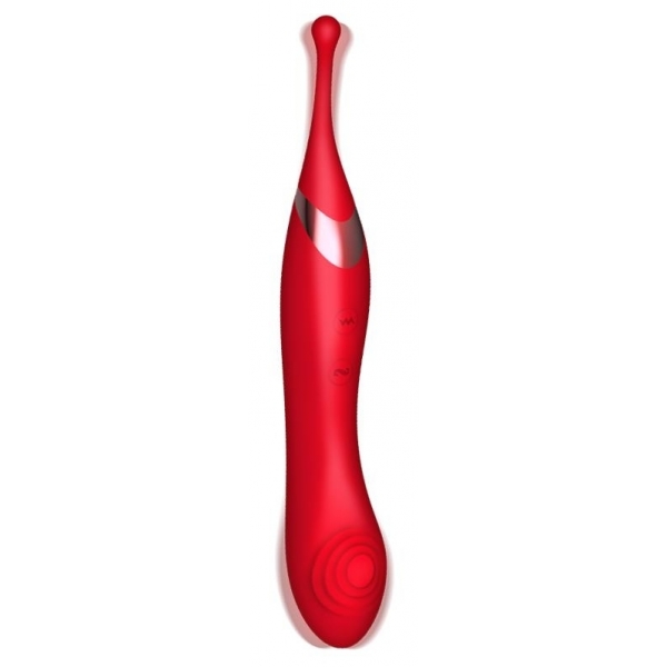 Stimolatore clitorideo a doppio impulso Onax rosso