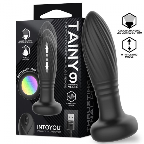 Tapón vibrador Tainy 11 x 3,5 cm