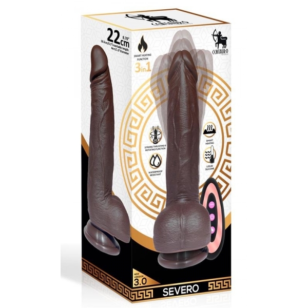 Vibrating dildo Severo Centauro 18 x 4cm