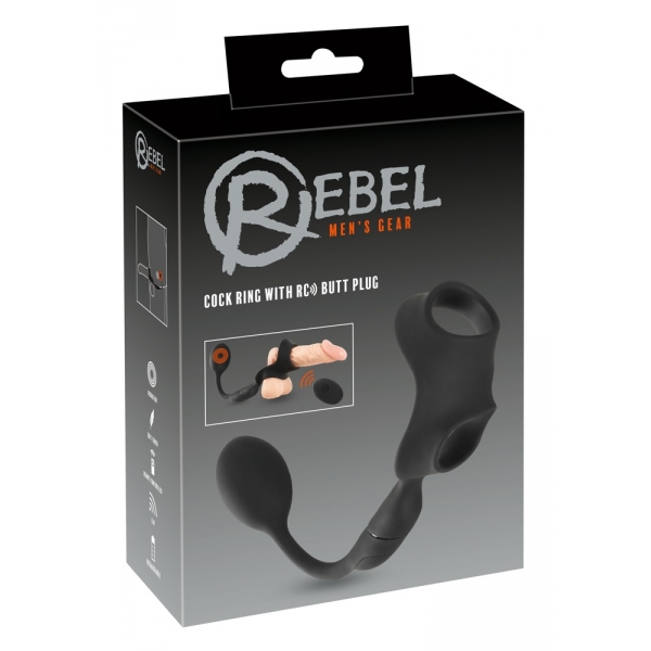 Ballstretcher Stekker Trillende Kogel Rebel 6,5 x 4cm