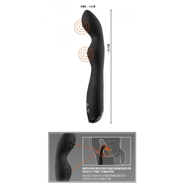 P-Spot Rebel Stimulator 16 x 3,6cm