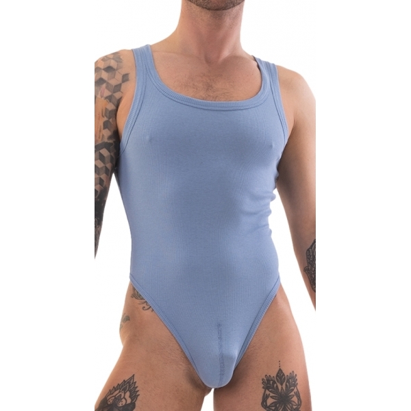 Assi Blue gray bodysuit