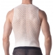 Fishnet Tank Top Stefano WHITE