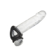 Ballstretcher en silicone ALPHA DUAL 37 mm Noir