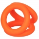 Silicone Ballstretcher Alpha Tri-Ring 38 mm Orange