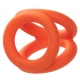 Alpha Tri-Ring Pelotas de silicona 38 mm Naranja