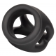 Alpha Dual 37 mm Silicone Ballstretcher Preto