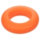 CalExotics Alpha Liquid Silicone Prolong Large Ring Orange