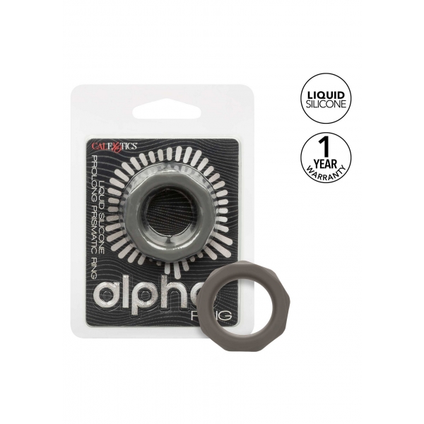 Cockring Alpha Grijs 25mm