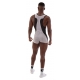 Singlet Sanke WHITE-BLACK