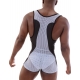 Sanke Singlet azul-preto