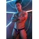 Jockstrap Equalizer Black-Rose neon