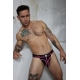 Jockstrap EQUALIZER Breedwell Noir-Rose neon